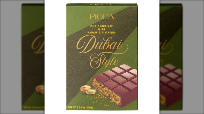 Picca Dubai-style milk chocolate bar