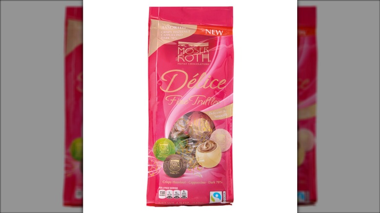 bag of Moser Roth assorted Délice truffles