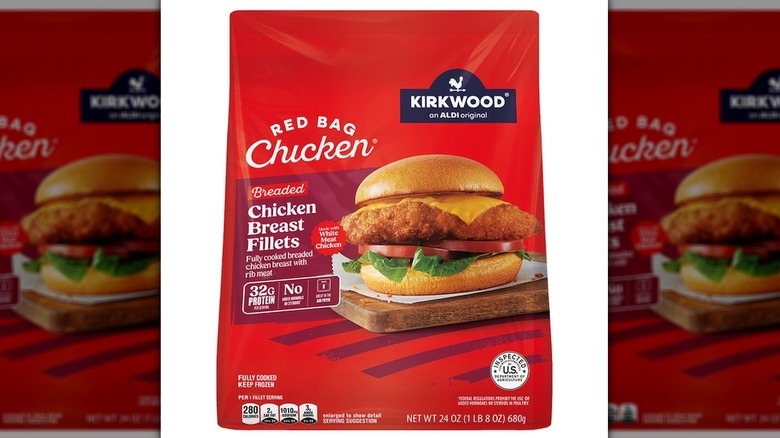A product image of Aldi's Kirkwood Breaded Chicken Fillets