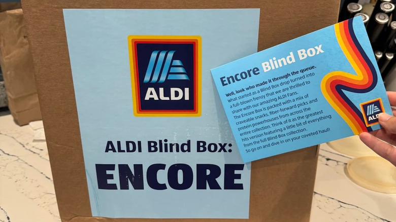 Aldi shopping bags in back of car