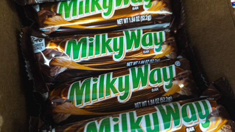 A number of Milky War bars.