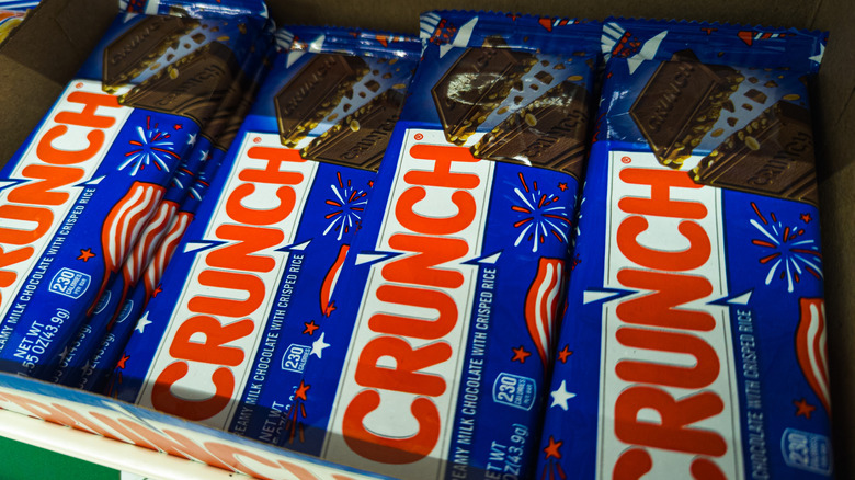 Nestlé Crunch bars.