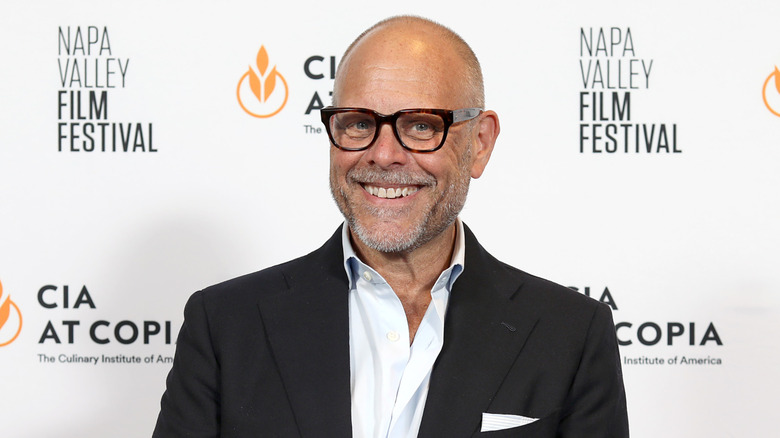 Alton Brown attends a screening, Q&A and dinner for Netflix's Iron Chef: Quest for an Iron Legend
