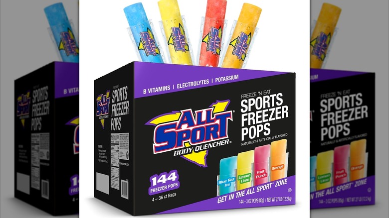 Pack of All Sport Freezer Pops