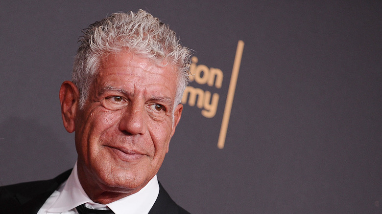 Anthony Bourdain at an event