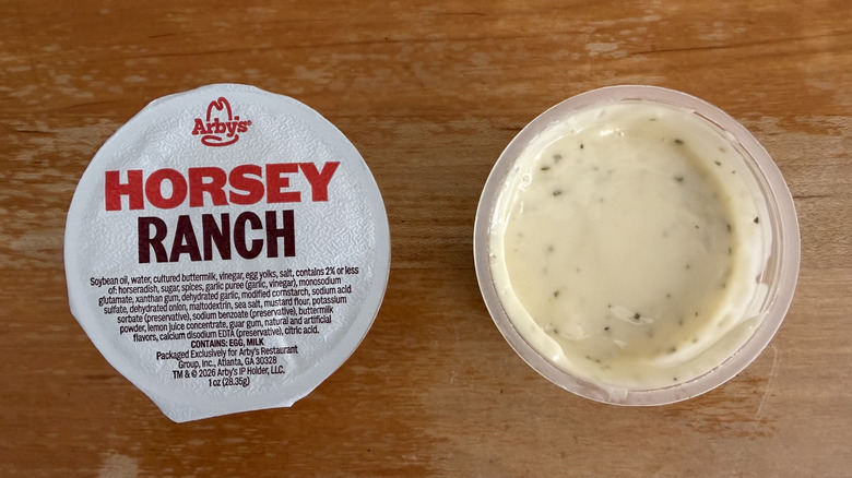 Two Horsey Ranch cups, one open, one closed