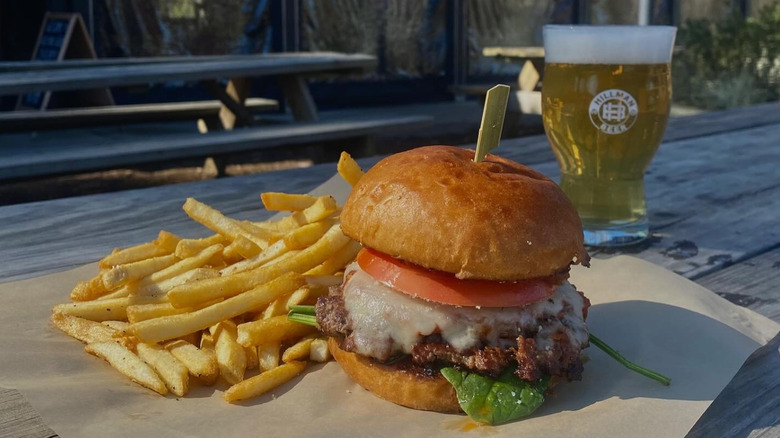 Hillman Beer burger