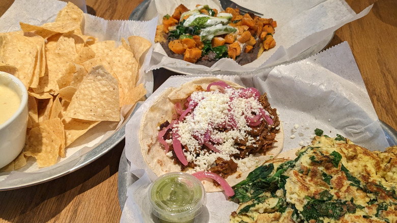 Tacos at Taco Billy in Asheville