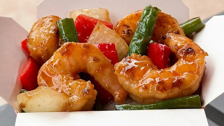 Panda Express wok-fired shrimp
