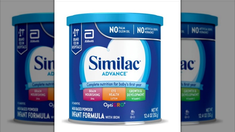Similac Advance infant formula with iron