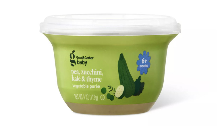 Good & Gather Pea, Zucchini, Kale & Thyme Vegetable Purée