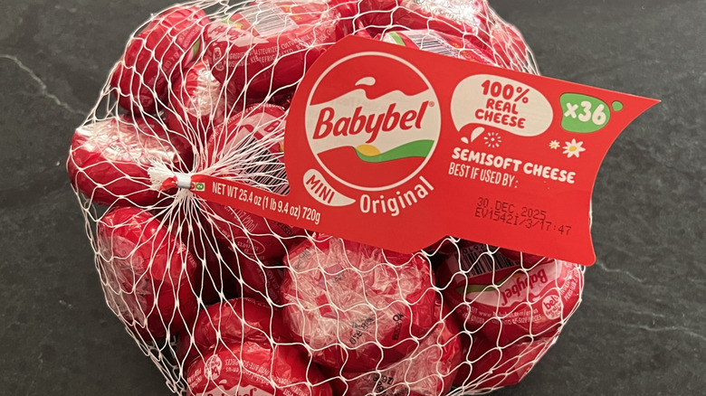babypel package with individually wrapped cheeses