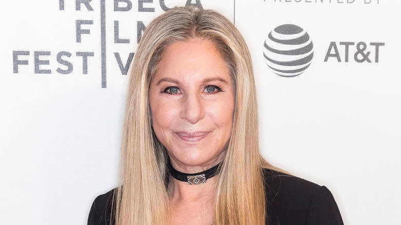 Barbra Streisand smiling