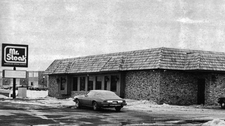 vintage photo of Mr. Steak restaurant