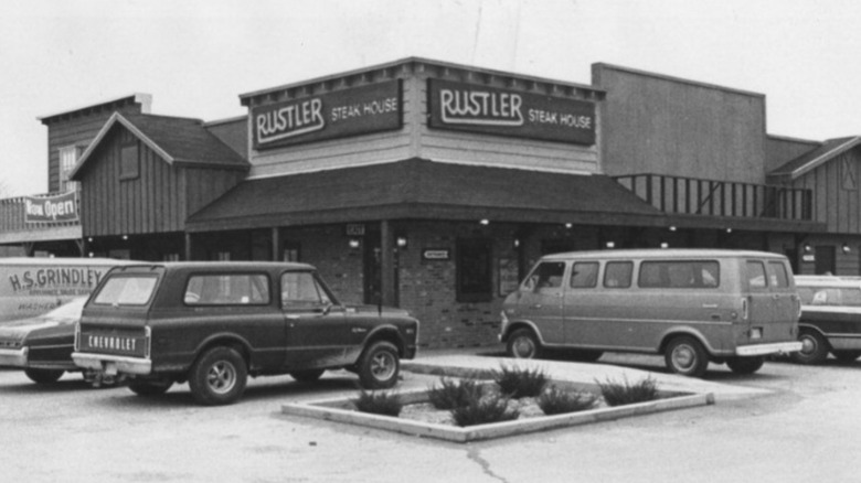vintage photo of Rustler Steak House
