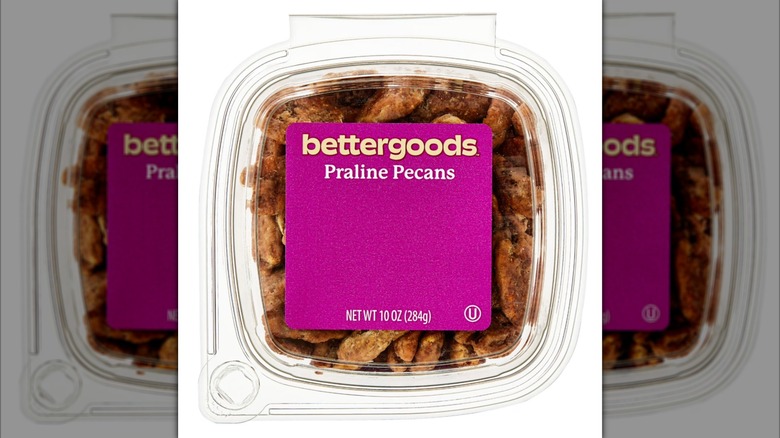 Bettergoods Praline Pecans in front of white background