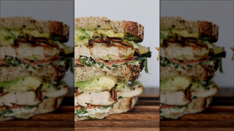 Neighbors Cafe B.L.A.T.C. sandwich