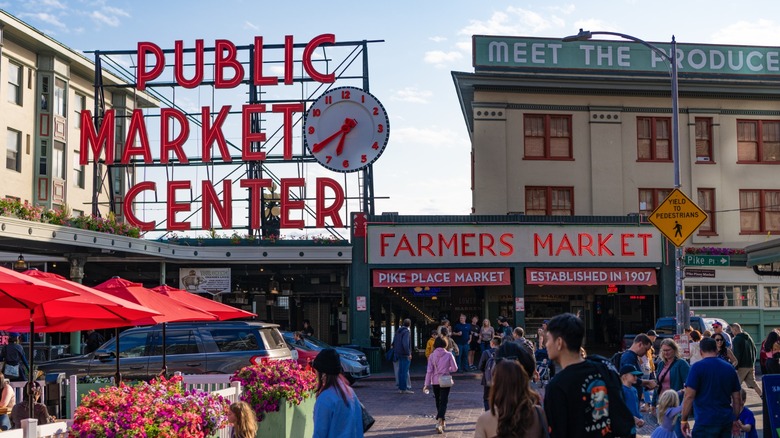 Pike Place Market in Seattle, WA