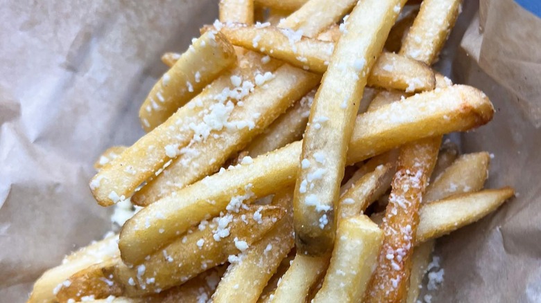 Duck Fat French fries from Tent City Taphouse