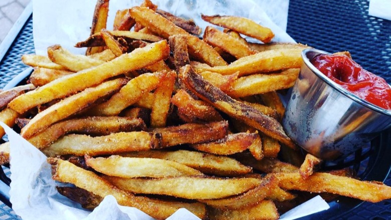 Duck fat fries from Hammerheads