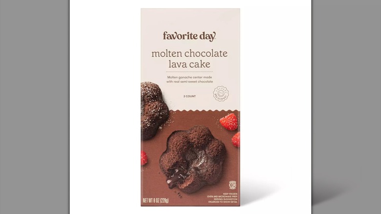 Favorite Day Frozen Molten Chocolate Lava Cakes box