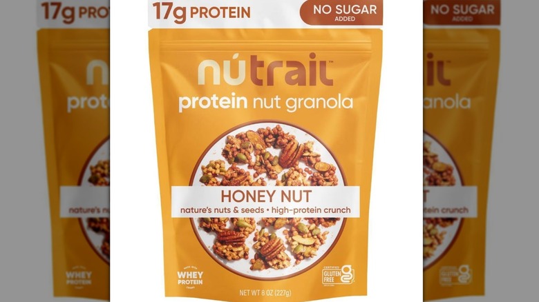Bag of NuTrail Protein Nut Honey Nut Granola