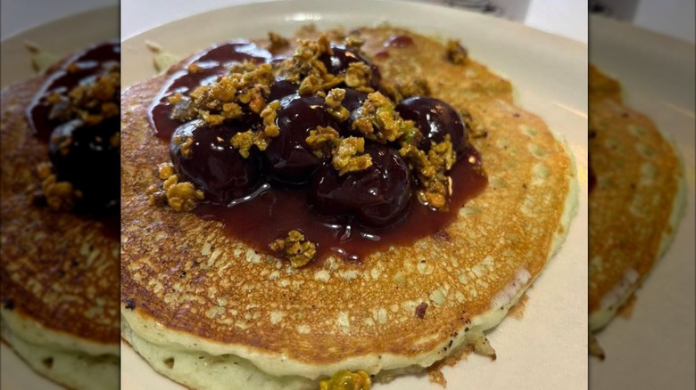 Pancakes at The Cracker Box Diner