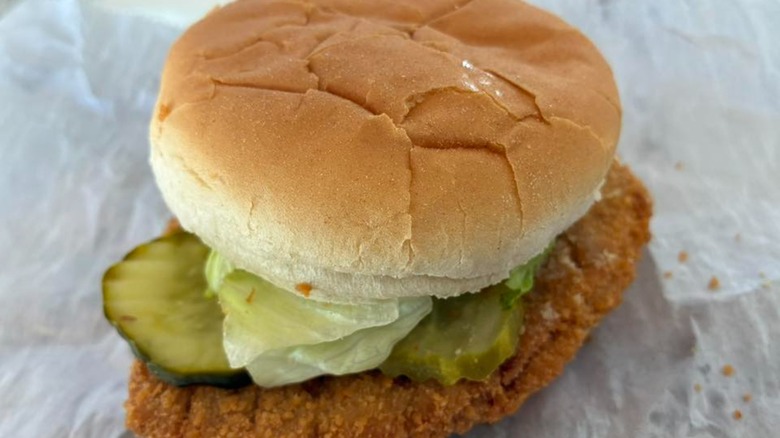 Ray's Drive Inn Pork Tenderloin Sandwich