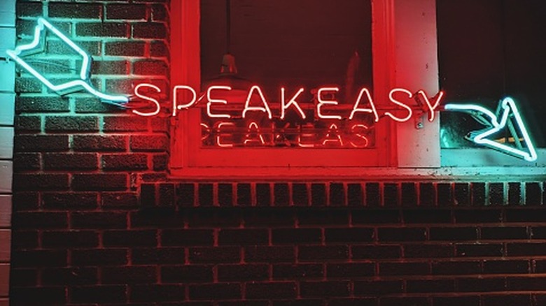 neon speakeasy sign