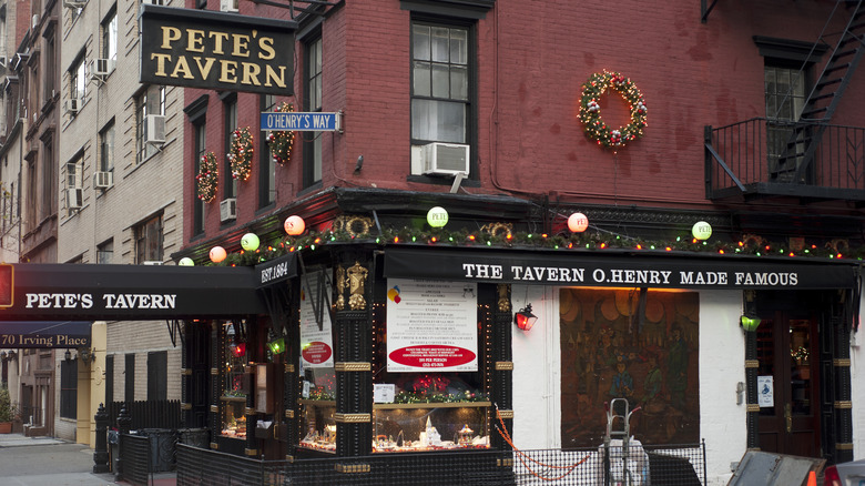corner brick building