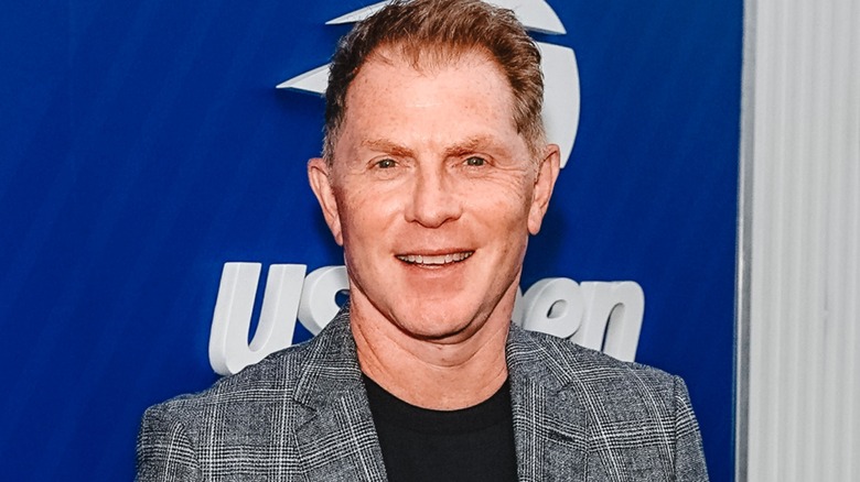 Bobby Flay posing for photograph