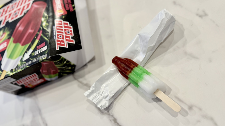 Extremes Super Sour Cherry Limeade Bomb Pop