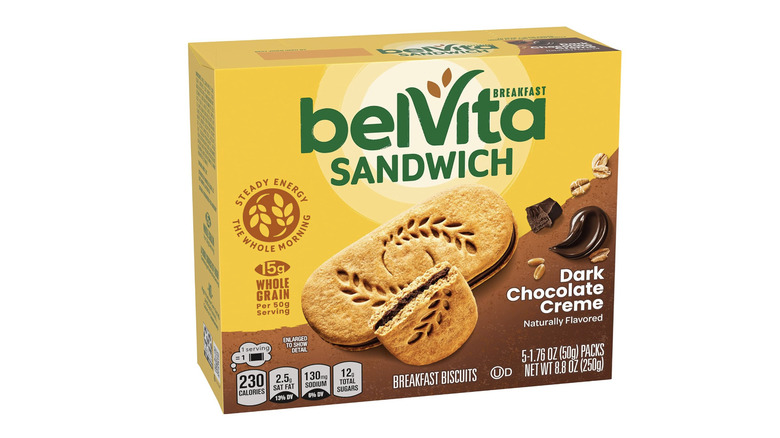 belVita Breakfast Sandwich, Dark Chocolate Creme