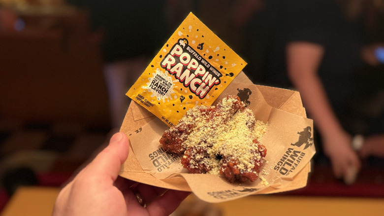 Poppin' Ranch Packet and wings