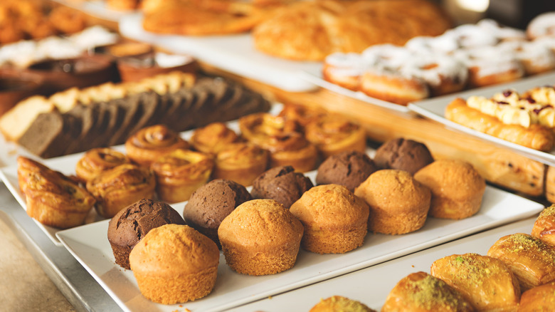 pastry section at a buffet
