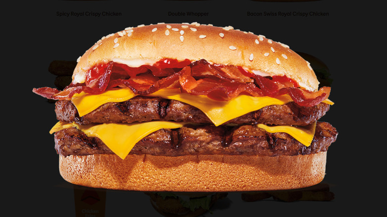 Burger King Bacon King sandwich