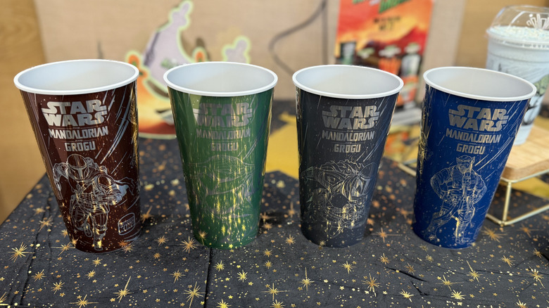 Mandalorian and Grogu Collectible Cups