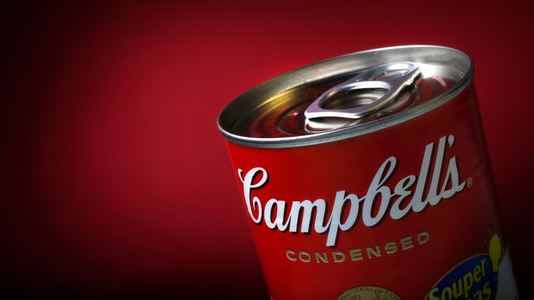 A can of Campbell's soup