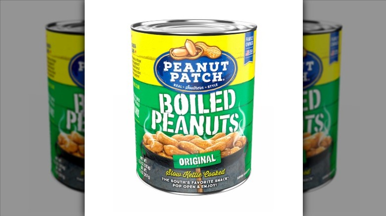 can of Peanut Patch boiled peanuts