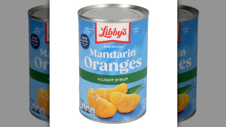 can of Libby's premium mandarin oranges