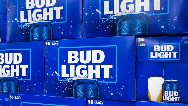 Bud Light 36-count boxes