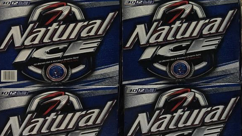 Natural Ice 30-count boxes