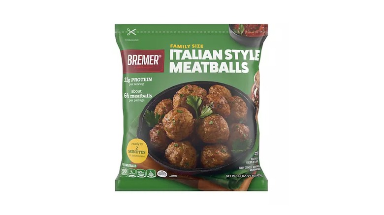 Bremer Italian Style Meatballs.