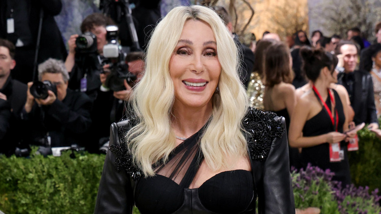 Cher smiling