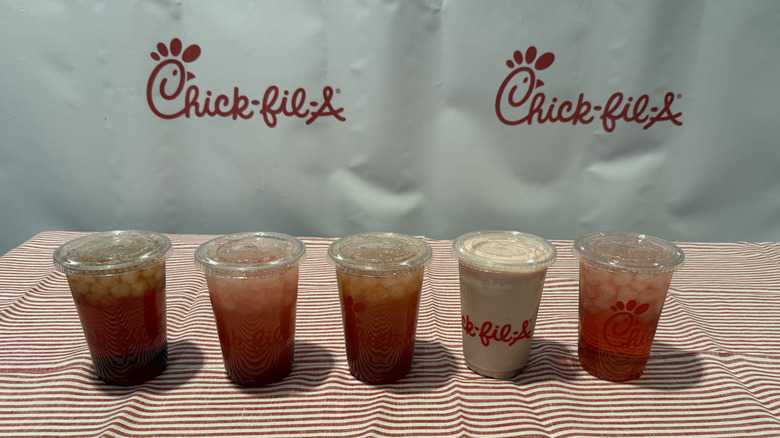 Chick-fil-A's Strawberry Hibiscus beverages
