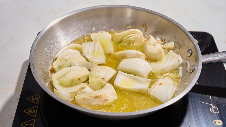 cooking fennel in pernod