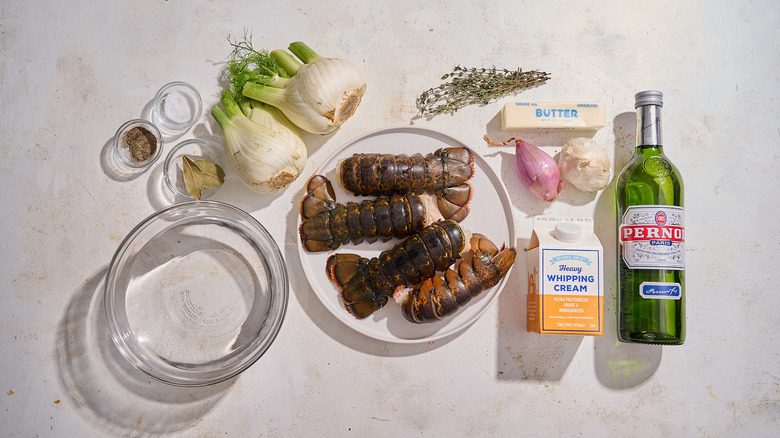 ingredients on a table