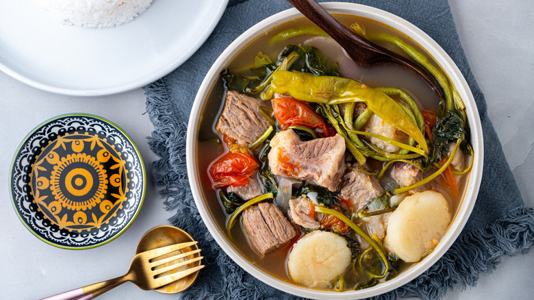 Bowl of sinigang