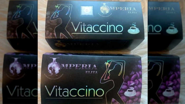 Box of Vitaccino coffee