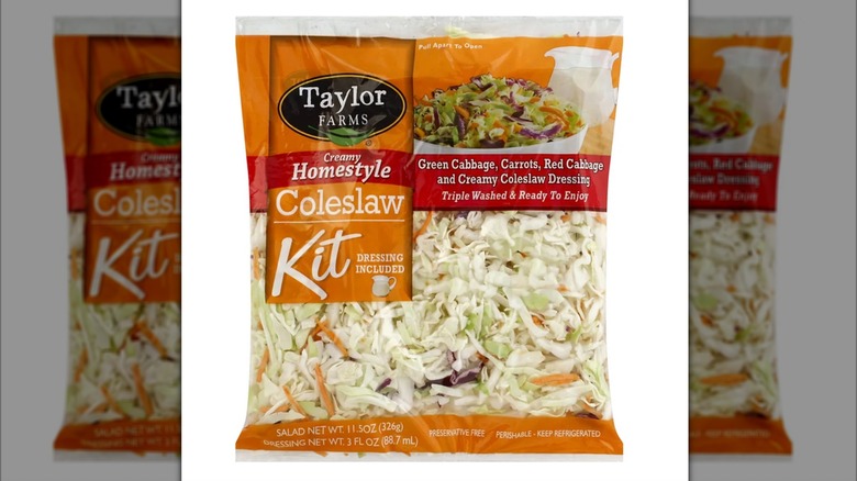 Taylor Farms Creamy Homestyle Coleslaw Kit